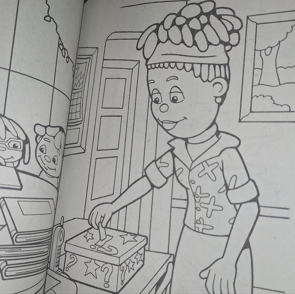 Buy 1 Get 1 FREE Sid the Science Kid coloring books - Picture 6 of 8
